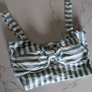 Striped Crop Top